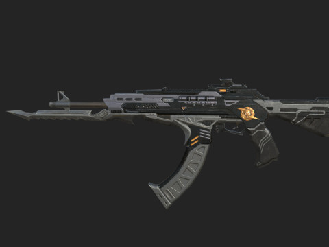 Pistol 009 3D Модель