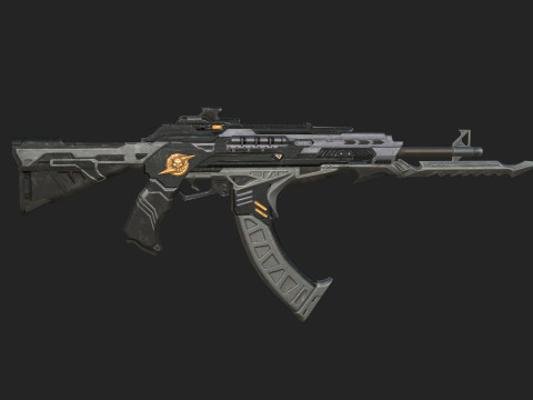 Pistol 009 3D Модель