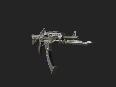 Pistol 009 3D Модель