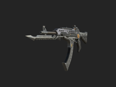 Pistol 009 3D Модель