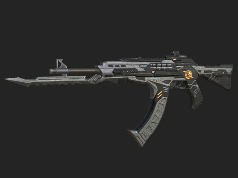 Pistol 009 3D Модель