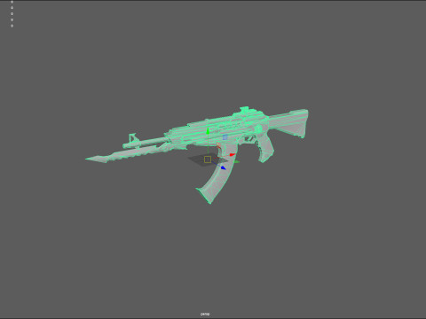 Pistol 009 3D Модель