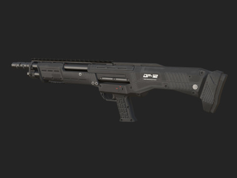 Pistol 010 Modello 3D
