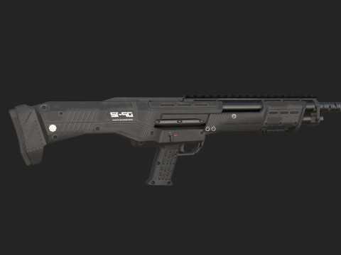 Pistol 010 Modello 3D