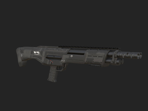 Pistol 010 Modello 3D