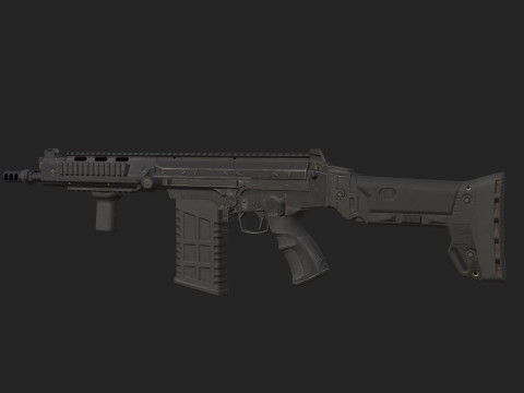Pistol 011 Modello 3D