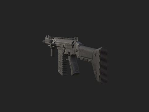 Pistol 011 Modello 3D