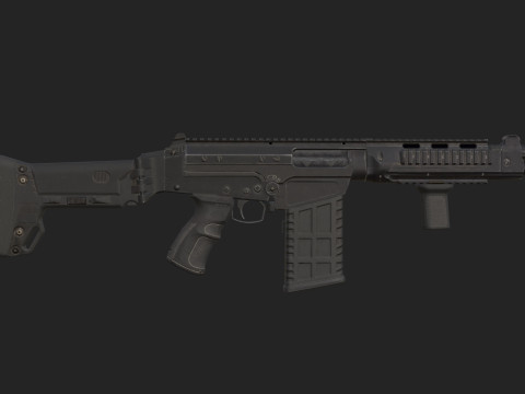 Pistol 011 Modello 3D