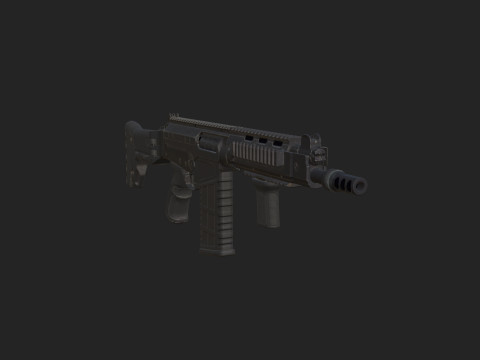 Pistol 011 Modello 3D