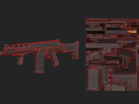 Pistol 011 Modello 3D