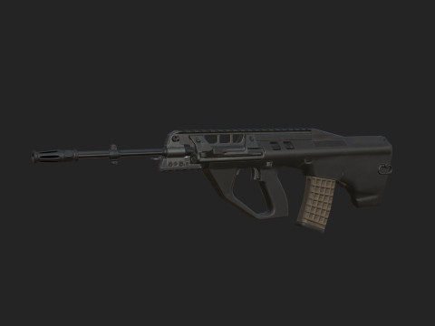Pistol 012 3D Model