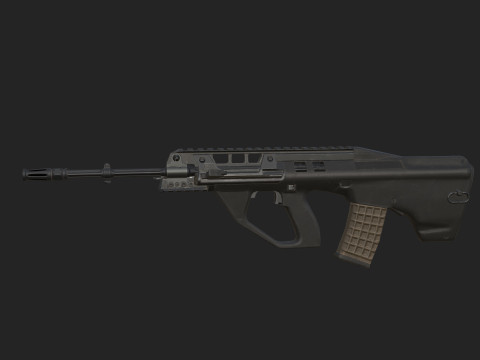 Pistol 012 3D 模型