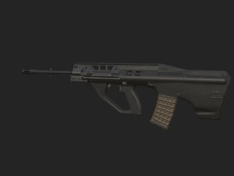 Pistol 012 3D Model