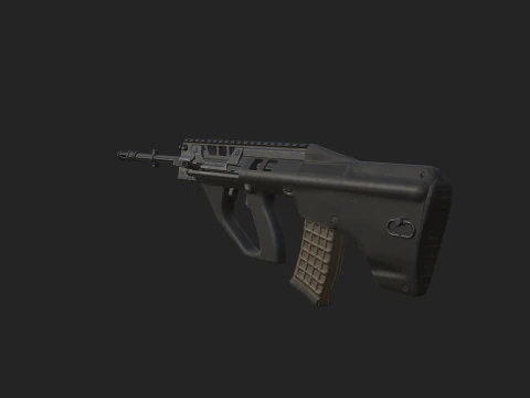 Pistol 012 3D Model