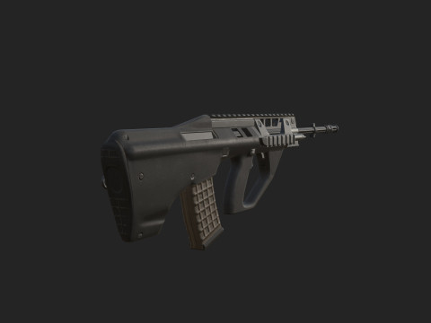 Pistol 012 3D 模型