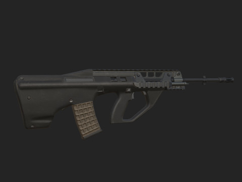 Pistol 012 3D 模型