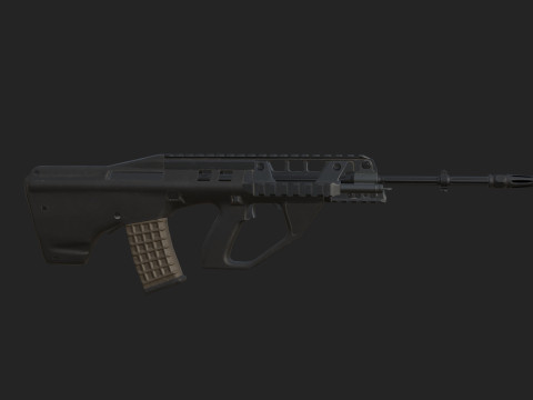 Pistol 012 3D 模型