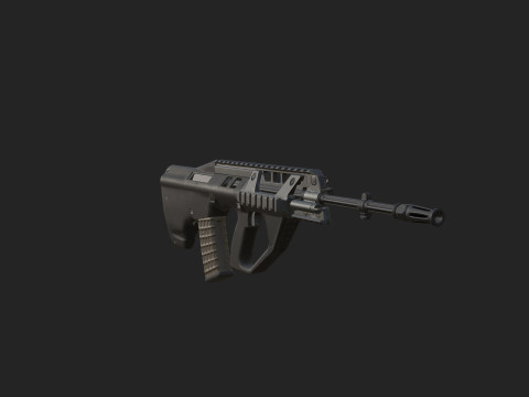 Pistol 012 3D 模型