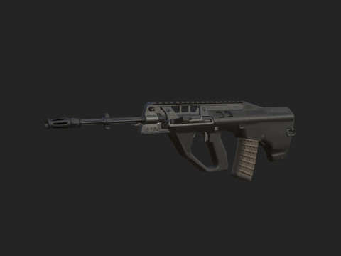 Pistol 012 3D 模型