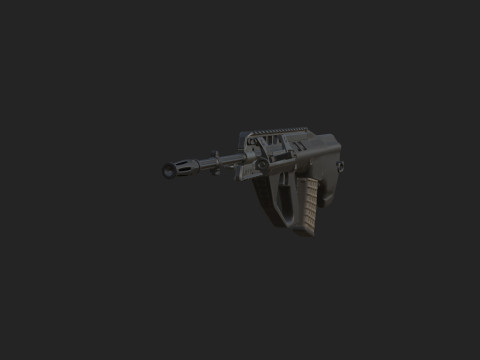 Pistol 012 3D 模型