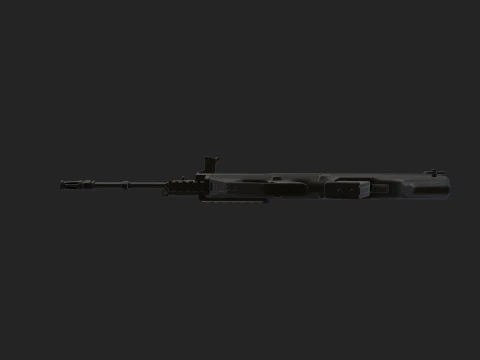 Pistol 012 3D Model