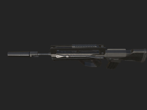 Pistol 013 3D 모델