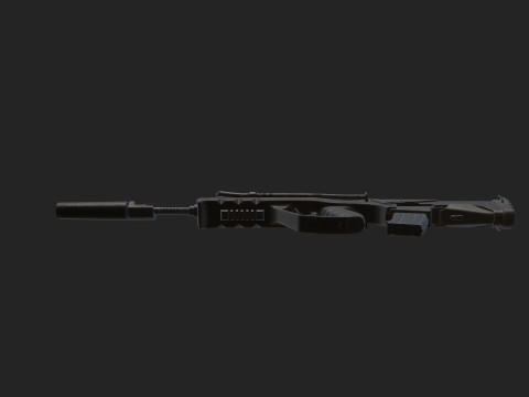 Pistol 013 3D 모델