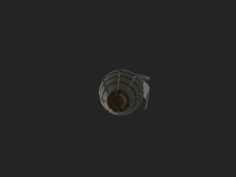Hand Grenade 003 Model 3D