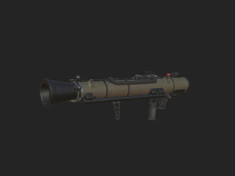 Bazooka 001 3D Model