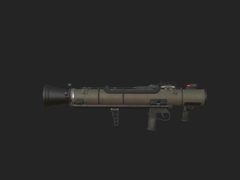 Bazooka 001 Modello 3D