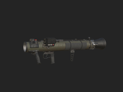 Bazooka 001 3D 模型