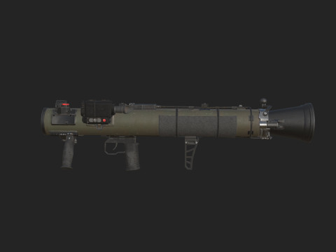 Bazooka 001 3D 模型
