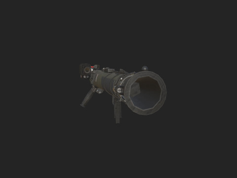 Bazooka 001 3D 模型
