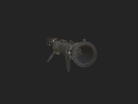 Bazooka 001 Modello 3D