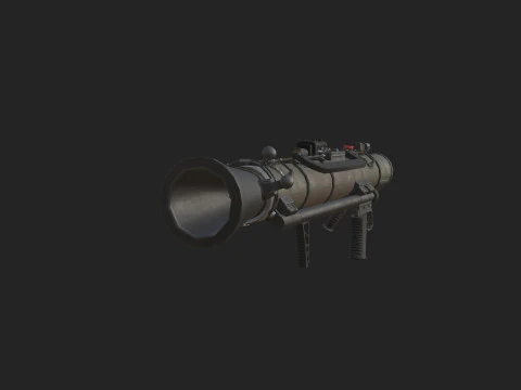 Bazooka 001 Modello 3D