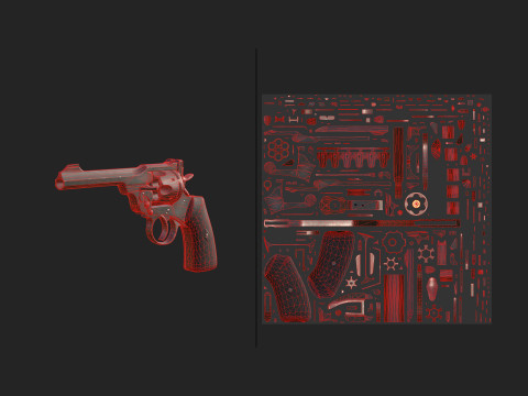 Pistol 015 Modelo 3D