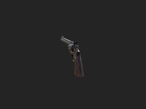Pistol 016 3D Model