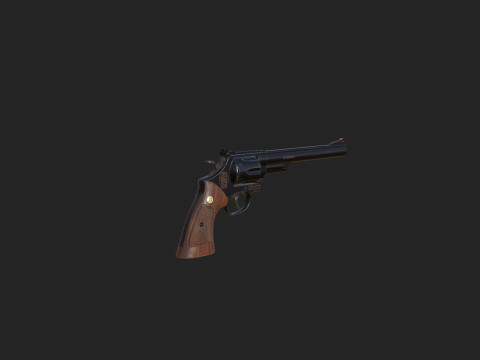 Pistol 016 3D Model