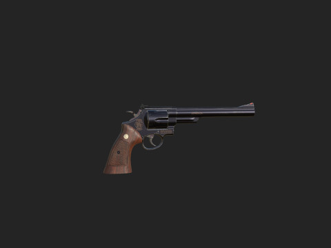 Pistol 016 3D Model