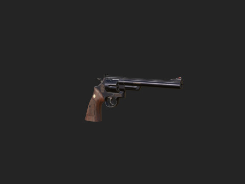 Pistol 016 3D Model