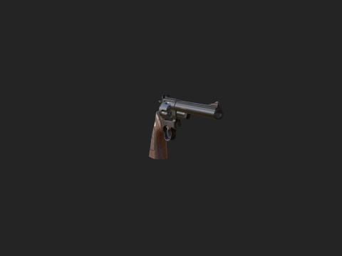 Pistol 016 3D Model