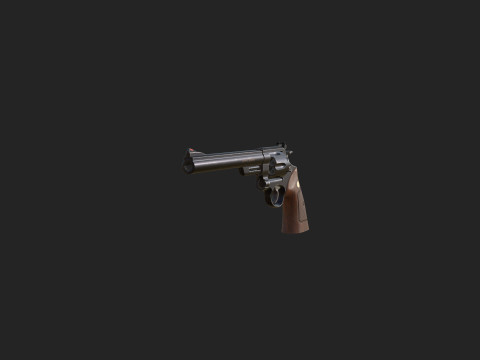 Pistol 016 3D Model