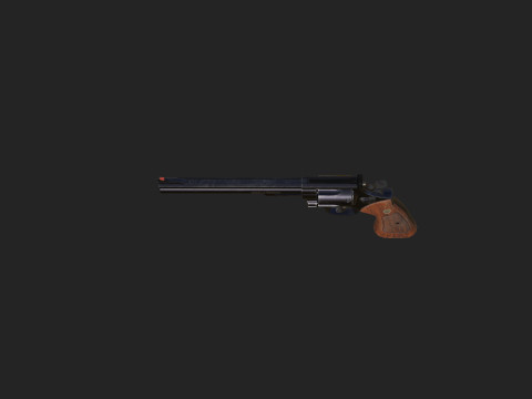 Pistol 016 3D Model