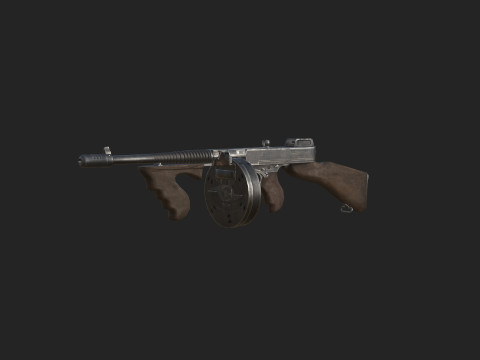 Pistol 019 Model 3D