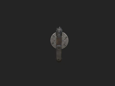 Pistol 019 3D Model