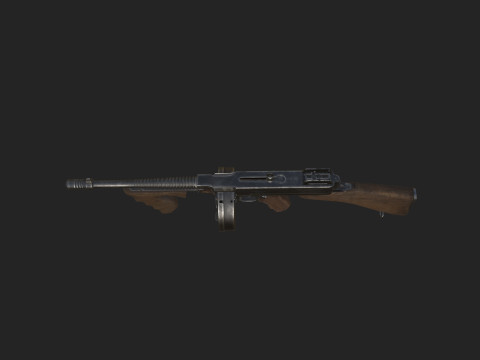 ピストル019 3Dモデル