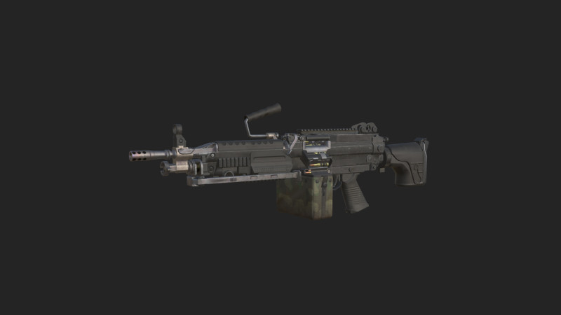 Pistol 020 3Dモデル .c4d .max .obj .3ds .fbx .stl .blend