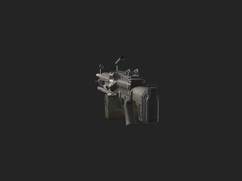 Pistol 020 3Dモデル