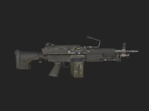 Pistol 020 3D Model
