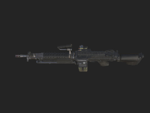 Pistol 020 3Dモデル